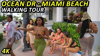 Miami Beach  Ocean Drive Walking Tour [upl. by Walker]