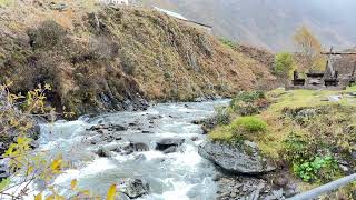 Andermatt Mountains River 4K Autumn 🍂 [upl. by Ilera]