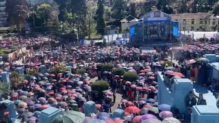 Eucharistic Procession Cathedral Parish Archdiocese of Shillong Meghalaya 2024 [upl. by Cammie]