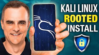 Kali Linux NetHunter with WiFi support rooted Android install [upl. by Inoj]