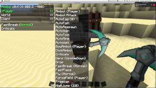 How to use Nodus Client  Minecraft new Server [upl. by Eserahs]