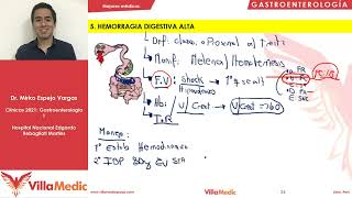 Hemorragia digestiva alta  Gastroenterología  Villamedic Clínicas 2021 [upl. by Sunil]