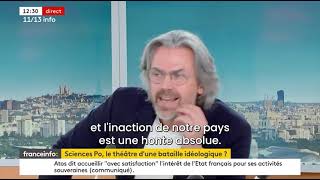 Aymeric Caron  Ce qui se passe à Gaza un « génocide »  Une « sperie » [upl. by Vere999]