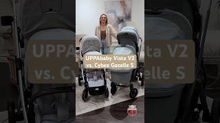 UPPAbaby Vista V2 vs Cybex Gazelle S Stroller Comparison baby babygear stroller [upl. by Lashond]