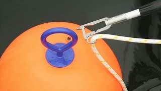 Boat Hook Pole for Mooring  makes boating easier [upl. by Nalaf200]