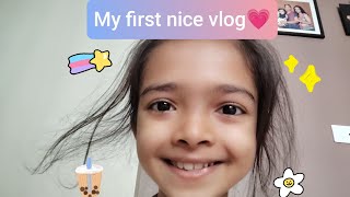 My first nice vlog💗Part 2 vlog [upl. by Meredi]