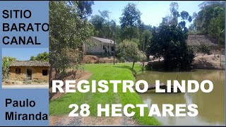 SITIO EM REGISTRO 28 HECTARES COMPLETO [upl. by Ranice446]