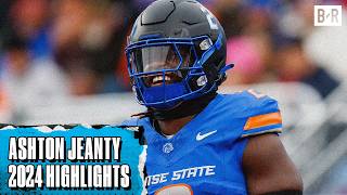 Ashton Jeanty Top Plays of the 2024 College Football Season [upl. by Lorianna]