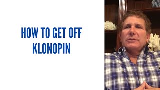 How To Get Off Klonopin  Mark Agresti [upl. by Llehsor]