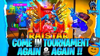 Can RaiStar Come Back In Tournament🔥 RaiStar Tournament Gameplay Rocky amp Rdx Reaction RaiStar [upl. by Eilrac120]