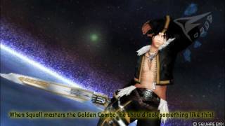 Dissidia 012  Squalls Golden Combo on Maximum AI  Evasion Distance Up HD [upl. by Eraste287]