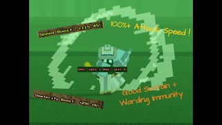 Roblox Voxlblade  Monk Deepspider DPS Test 8 Still Good [upl. by Ylluz]