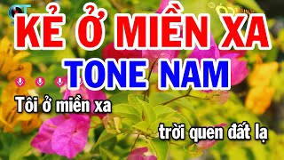 Karaoke Kẻ Ở Miền Xa Tone Nam  Rê Thứ  Nhạc Sống Tuấn Cò [upl. by Anival75]