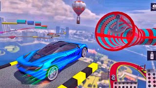 Car Stunts Mega Ramp Impossible Mega Ramp Car Stunts Car Racing Car Game Android Gameplay2🔥 [upl. by Notnek]