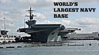 Worlds Largest Navy Base  Naval Ship Tour [upl. by Ilyssa360]