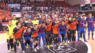 SEMIFINAL Copa Catalunya futbol sala Castellar  Barça [upl. by Alyek]