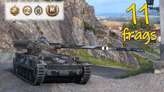 AMX 13 105 11 frags  74K damage  Пул [upl. by Anauqal]