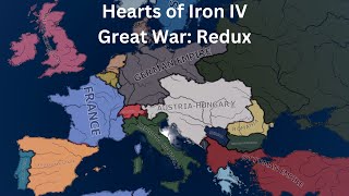 WW1 Timelapse The Great War  HOI4 Timelapse [upl. by Kelson]