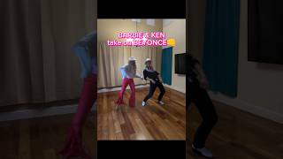 Watch Barbie and Ken attempt Beyoncés popular Texas holdem line dancebarbie beyonce dance [upl. by Anirroc993]