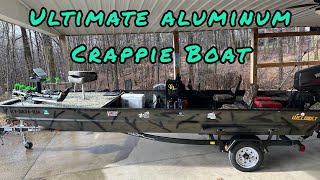 Jon boat crappie set up Fully Rigged [upl. by Karyn]