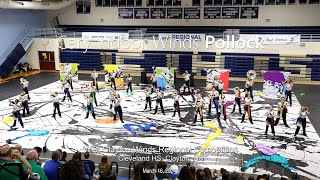 Cary Indoor Winds performing “Pollock” at WGI Clayton Winds Regional Competition 3162024 [upl. by Odom]