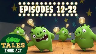 Angry Birds  Piggy Tales  Third Act  Compilation Ep1222 Mashup [upl. by Marr]