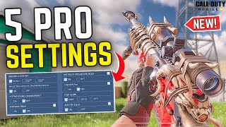 Settings You Need To Use In COD MOBILE [upl. by Seaddon]