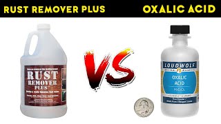 Rust Remover Plus Compared to Oxalic Acid Removing Fertilizer Stains [upl. by Orton68]