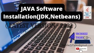 JavaJDK Software and IDE Netbeans Installation  Latest version 2022 [upl. by Lavine950]