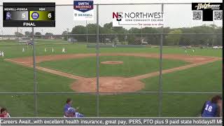 Remsen St Marys vs NewellFonda Varsity Baseball [upl. by Walden]