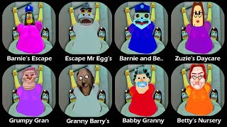 BARNIES PRISON ESCAPE 2GUMPY GRANGRANNY BARYS PRISON RUNBETTYS NURSERY ESCAPEBABY GRANNY [upl. by Conlee]