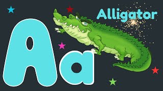 A for Alligator  ABC Song with Sounds  Toddler Learning Video  a for alligator abcd  DoDo TV [upl. by Buford]