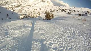 Koudouni Mt Ida Crete Greece ski touring 2 Jan 2017 [upl. by Mcripley554]