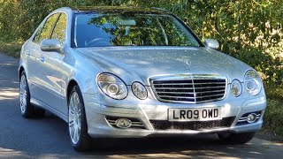 2009 W211 Mercedes E280 CDI Sport Saloon  Review of this stunning condition example [upl. by Lluj]