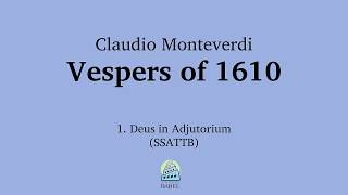 Claudio Monteverdi  Vespers of 1610 Complete [upl. by Nosdivad]