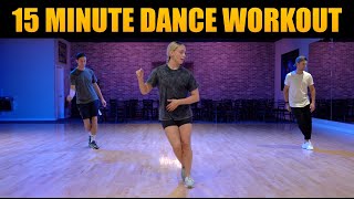 15 Minute Dance Workout  Cumbia Cha Cha Salsa Samba And American Rumba  Easy To Follow Along [upl. by Stan]