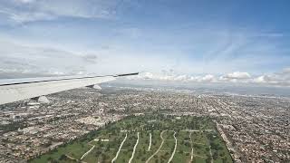 Air New Zealand B777300ER Landing Los Angeles LAX [upl. by Aniluj]