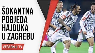 Šokantnu pobjedu Hajduka u Zagrebu komentira novinar Edi Džindo [upl. by Aleunam]