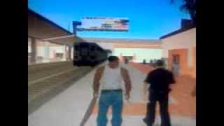 Como ser Pasajero de un Tren en Gta San Andreas [upl. by Onidranreb]