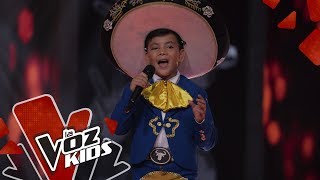 Samuel canta Corriente y Canelo – Audiciones a Ciegas  La Voz Kids Colombia 2019 [upl. by Atnwahs]