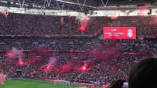 Tsimikas FA Cup winning penalty vs Chelsea  View from the stands [upl. by Stutman]