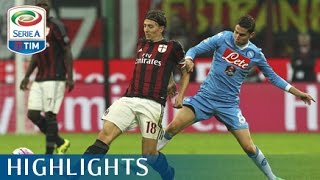 Milan  Napoli 04  Highlights  Matchday 7  Serie A TIM 201516 [upl. by Allred415]