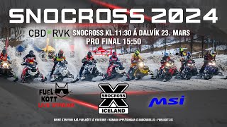 CBD RVK SNOCROSS DALVÍK 24MARS 2024 [upl. by Dirk]