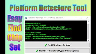 Detect Device Platform and show Which Module Infinity Platform Detector tool Free for All [upl. by Anyt]