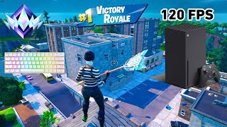 Fortnite Unreal Ranked Reload Remix on Xbox Series X  Keyboard amp Mouse Gameplay  120 FPS [upl. by Aw]