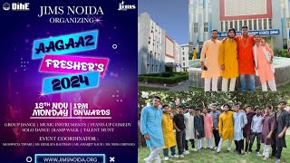 Freshers party 2024  JIMS Noida Extension  DIHE [upl. by Makell]