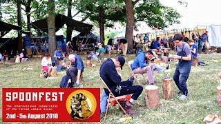 Spoonfest 2018  Worlds Largest Spoon Carving Gathering [upl. by Martinic]