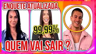 BBB22 ENQUETE DEFINE ELIMINADO ARTHUR  LARISSA ou LINN [upl. by Kreit]