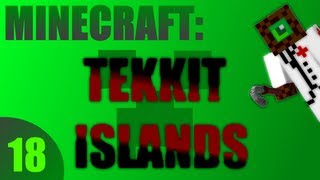 TEKKIT Islands 18  NanoSabre et Relais MK2 [upl. by Cassidy]