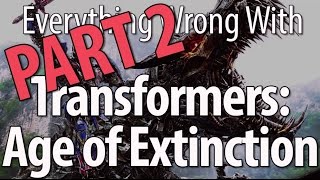 Everything Wrong With Transformers Age of Extinction Part 2 [upl. by Enimisaj394]